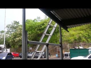 Fuertes vientos en la ciudad de Panamá hoy, lunes 5 de agosto