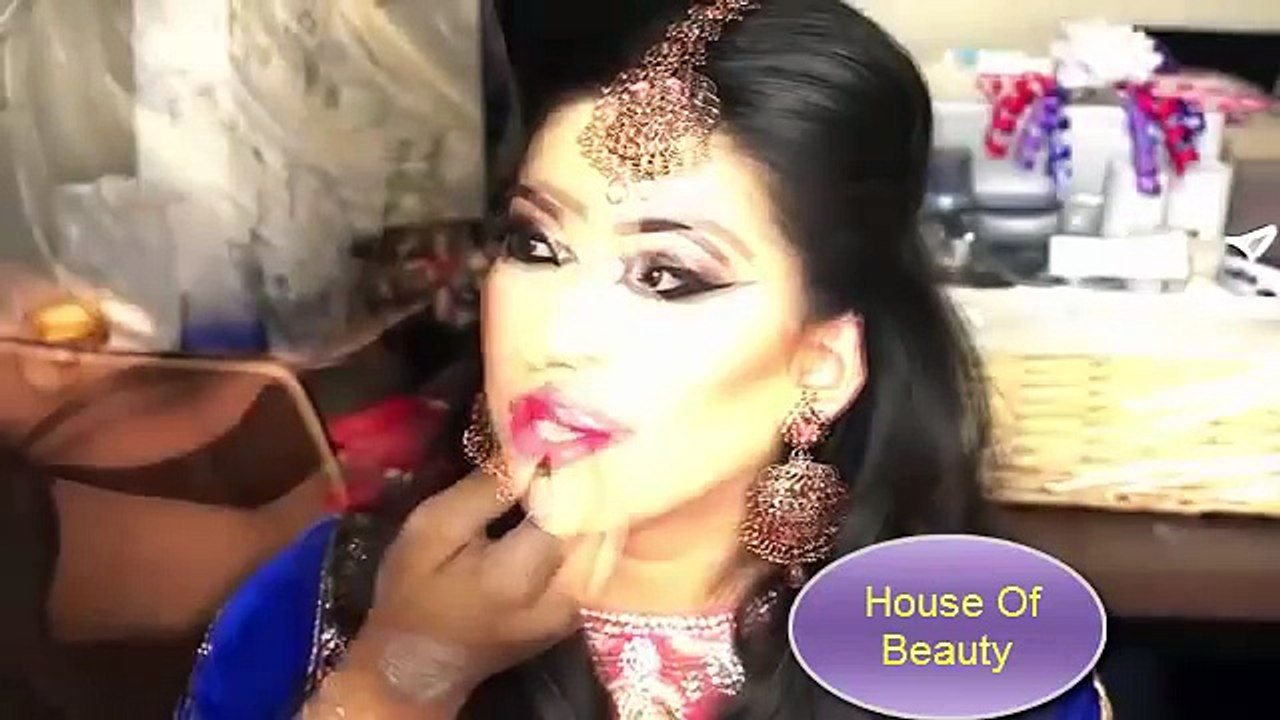 Two Best Complete Bridal Makeup And Hair Style  In Asian Style