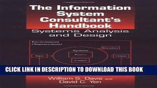 [PDF] The Information System Consultant s Handbook: Systems Analysis and Design Popular Colection