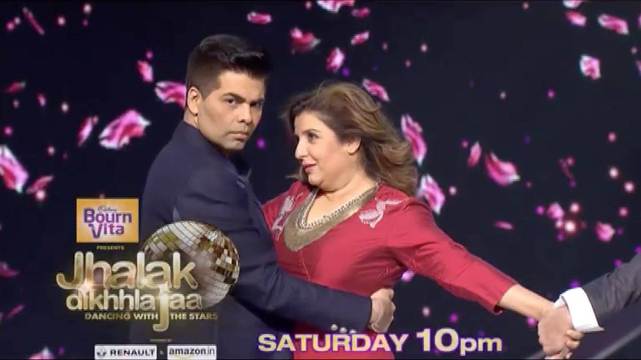 Farha Khan with his children on Jdj9