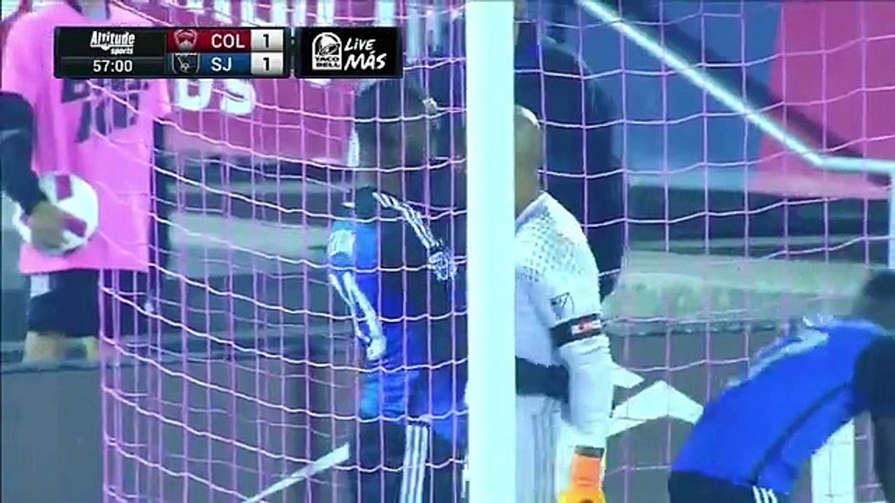 Chris Wondolowski Goal 1-1 Colorado Rapids - San Jose Earthquakes