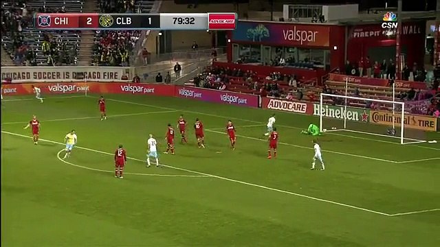 Adam Jahn 2nd Goal - Chicago Fire 2-2 Columbus Crew SC - 14.10.2016 MLS