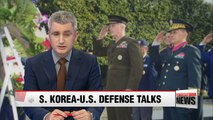 S. Korea, U.S. discuss missile defense, response to N. Korean provocations
