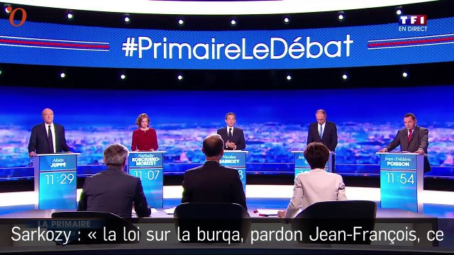 Primaire de la droite et du centre : les petits clashs du débat