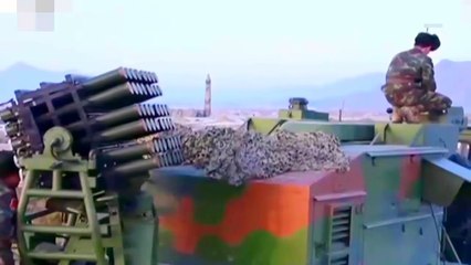 China Rare DF-21C ICBM Live Firing