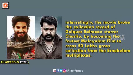 Pulimurugan Malayalam Movie Box Office, Breaks Charlie's Record ! - Filmyfocus.com