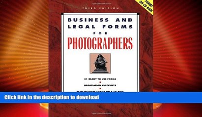 GET PDF  Business and Legal Forms for Photographers (Business   Legal Forms for Photographers)