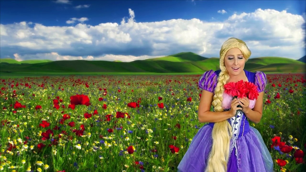 Mother Gothel wants Annas Magic Hair Frozen vs Tangled with Rapunzel, Flynn Rider and Elsa.