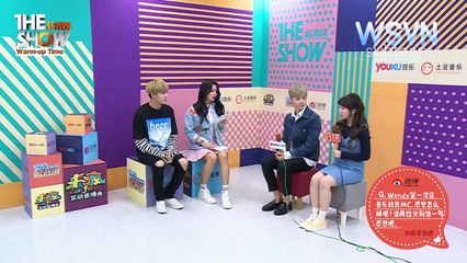 [WSVN][Vietsub] Wendy @ The SHOW Warm-up Time