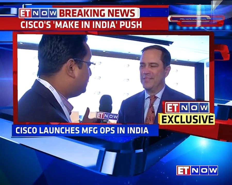 Cisco Launches Manufacturing Operations In India
