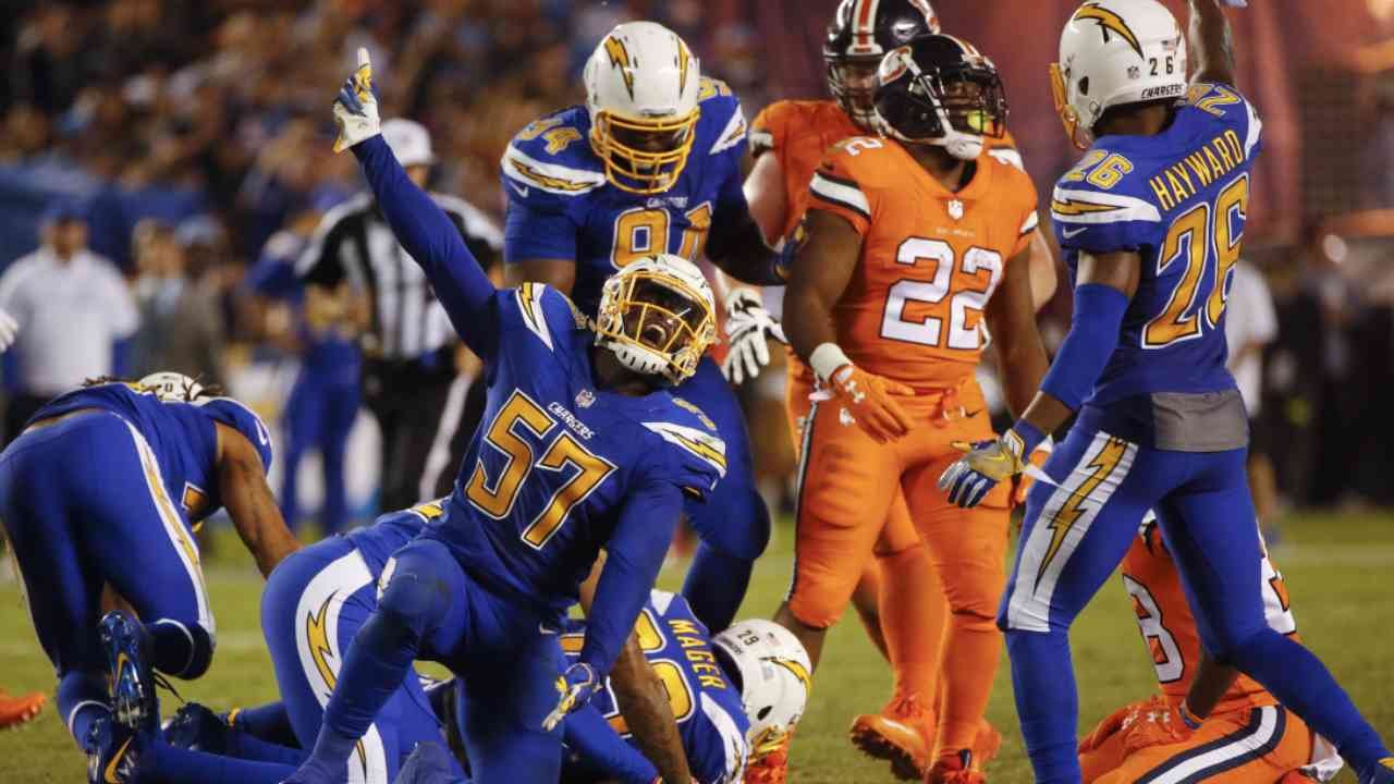 Chargers Finally Hold On for a Victory