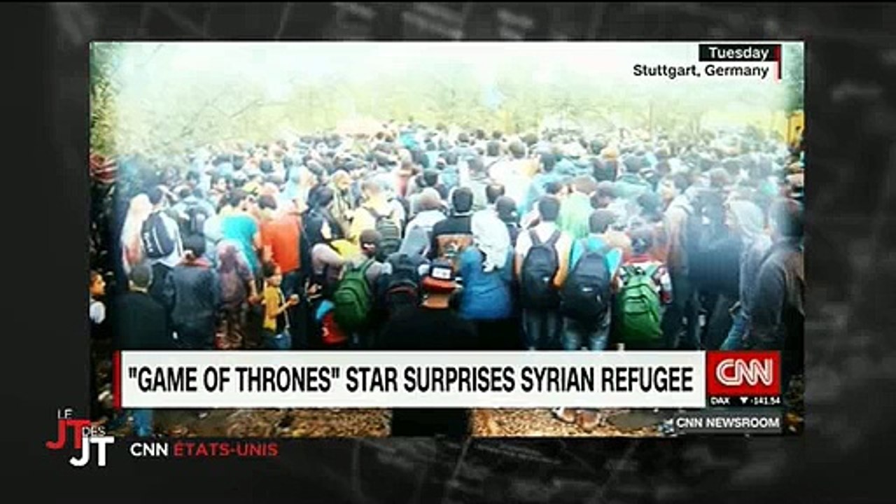 Un acteur de "Game of Thrones" se lie d'amitié avec un jeune réfugié syrien - Regardez