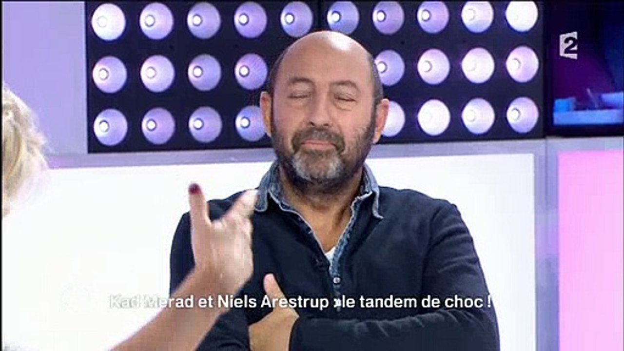 Kad Merad tacle les journalistes qui ne vont pas voir les pièces de leurs invités sur France 2