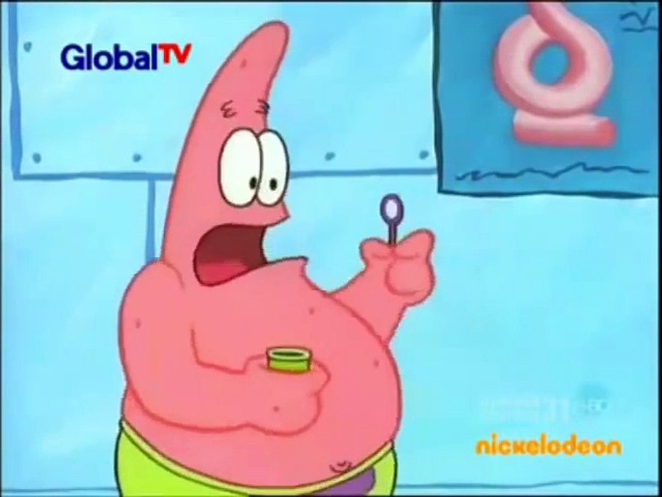 Spongebob scene (Indonesia) Bad Luck Patrick