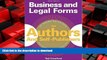 FAVORIT BOOK Business and Legal Forms for Authors and Self Publishers (Business   Legal Forms for