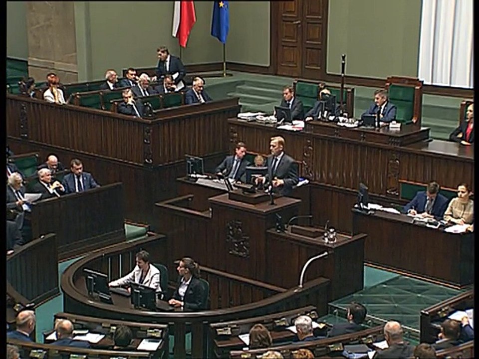 Poseł Paweł Suski - Wystąpienie z dnia 05 pa�dziernika 2016 roku.