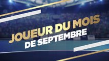 Acquevillo élu Joueur du Mois de Septembre