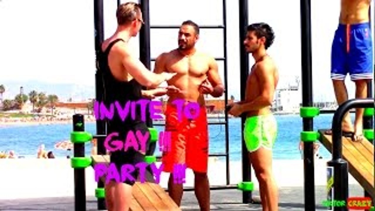 INVITE YOU TO GAY PARTY !! GONE CRAZY PRANK !!