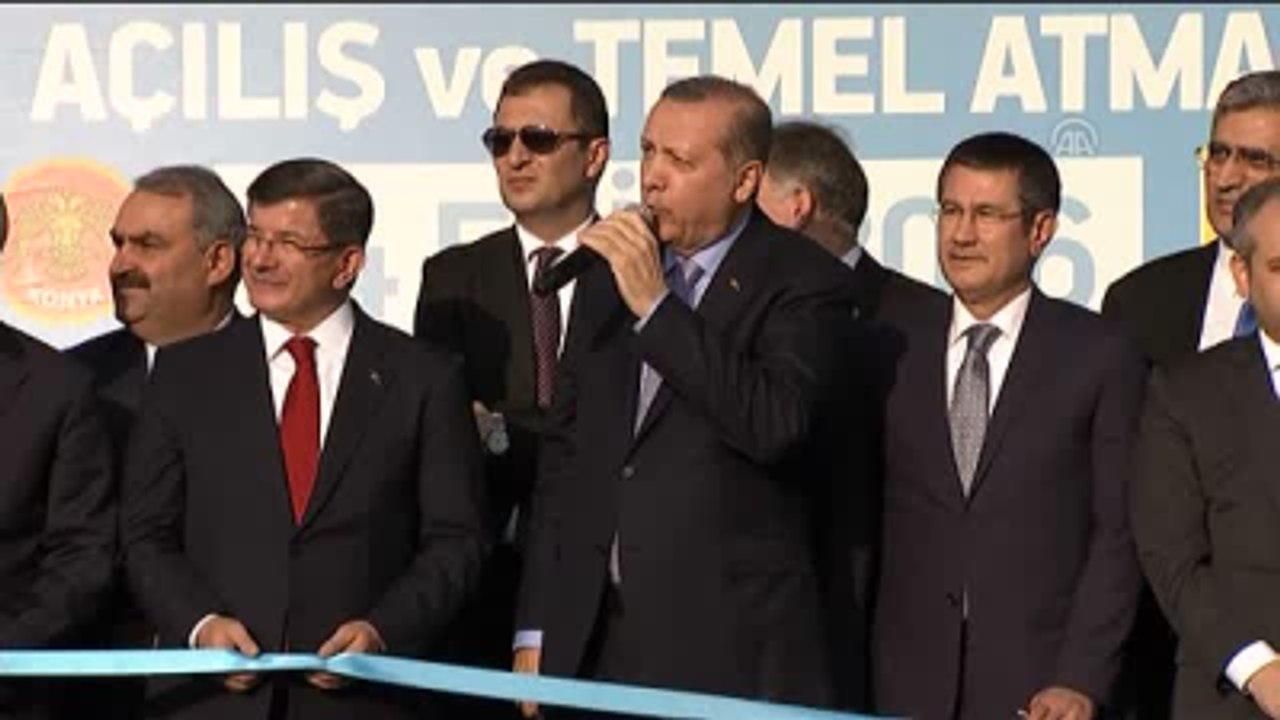 Cumhurbaşkanı Erdoğan, Toplu Açılış Töreninde Tesislerin Açılışı Yaptı