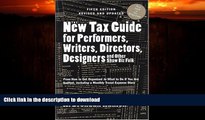 FAVORITE BOOK  The New Tax Guide for Performers, Writers, Directors, Designers and Other Show Biz