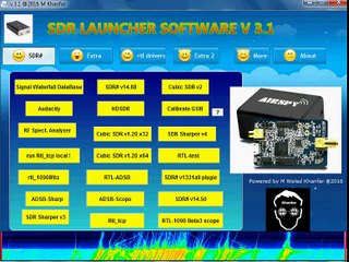 SDR Launcher Software v.3.1