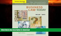 READ BOOK  Business Law Today: The Essentials FULL ONLINE