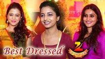 Zee Marathi Awards Nominations 2016 | Top 8 Best Dressed | Indo Western Fusion | TV Show