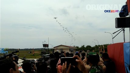 Jokowi Tinjau Pembangunan Markas Militer dan Kelilingi Natuna