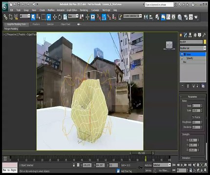 Creating a fire material- Introduction to Particle Flow in 3ds Max 2017