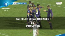 J10 Pau FC - CS Sedan Ardennes (2-1), le résumé