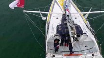 [Vendée Globe 2016] L'arrivée de Gitana et Sebastien Josse aux Sable d'Olonne