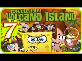 Nicktoons: Battle for Volcano Island Walkthrough Part 7 (PS2, Gamecube) 100% Level 7 Fetid Forest
