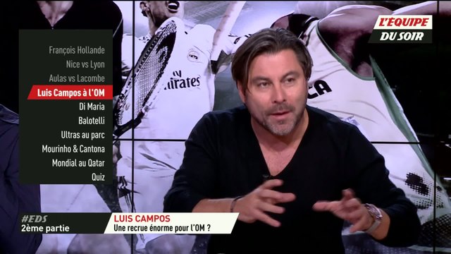 Foot - EDS - OM : Luis Campos est-il une bonne recrue ?