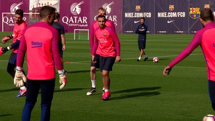 Paco Alcácer: “The dressing room makes it easy for new players”