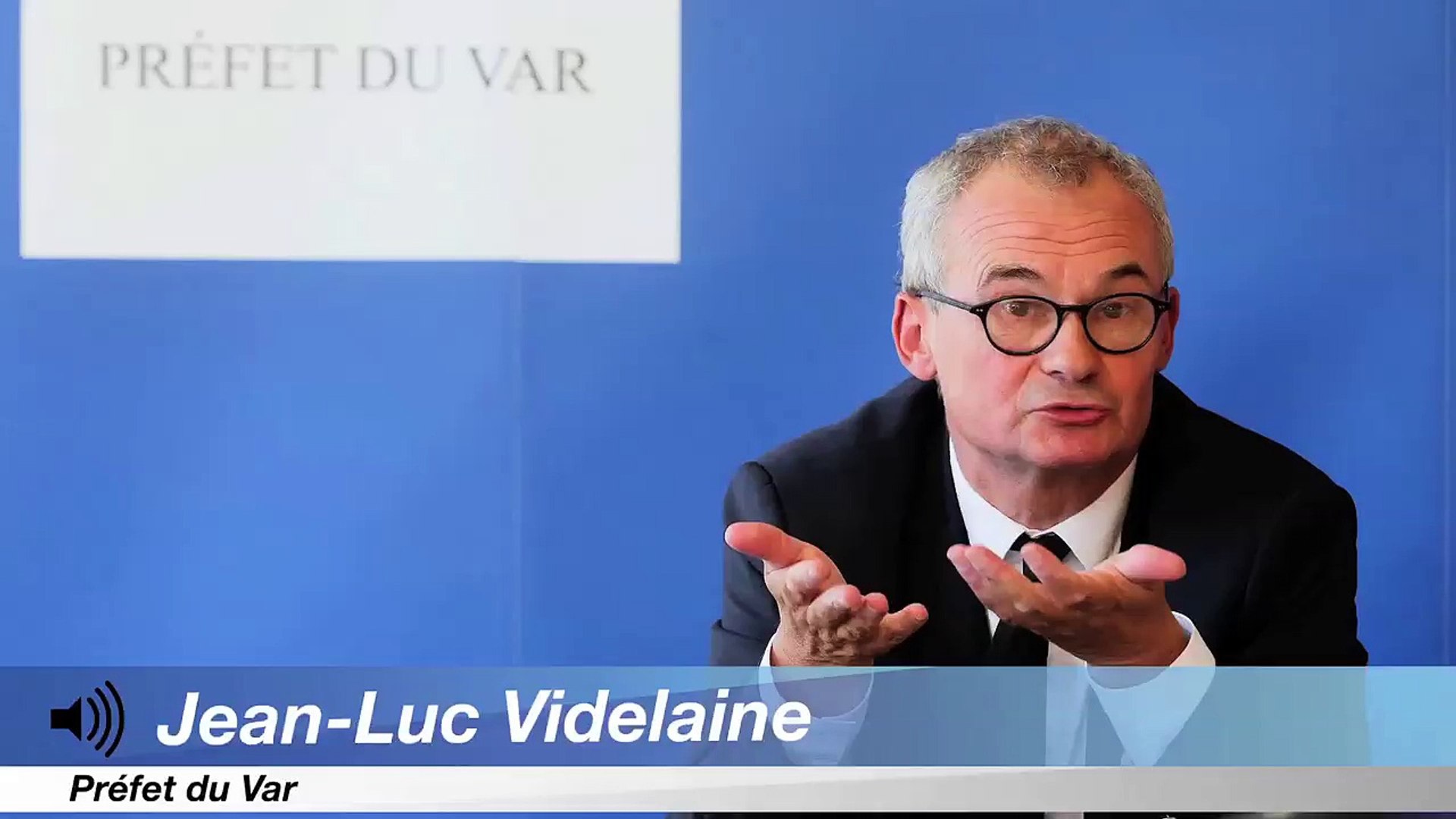 Pluie dans le Var : les recommandations du préfet Jean-Luc Videlaine -  Vidéo Dailymotion