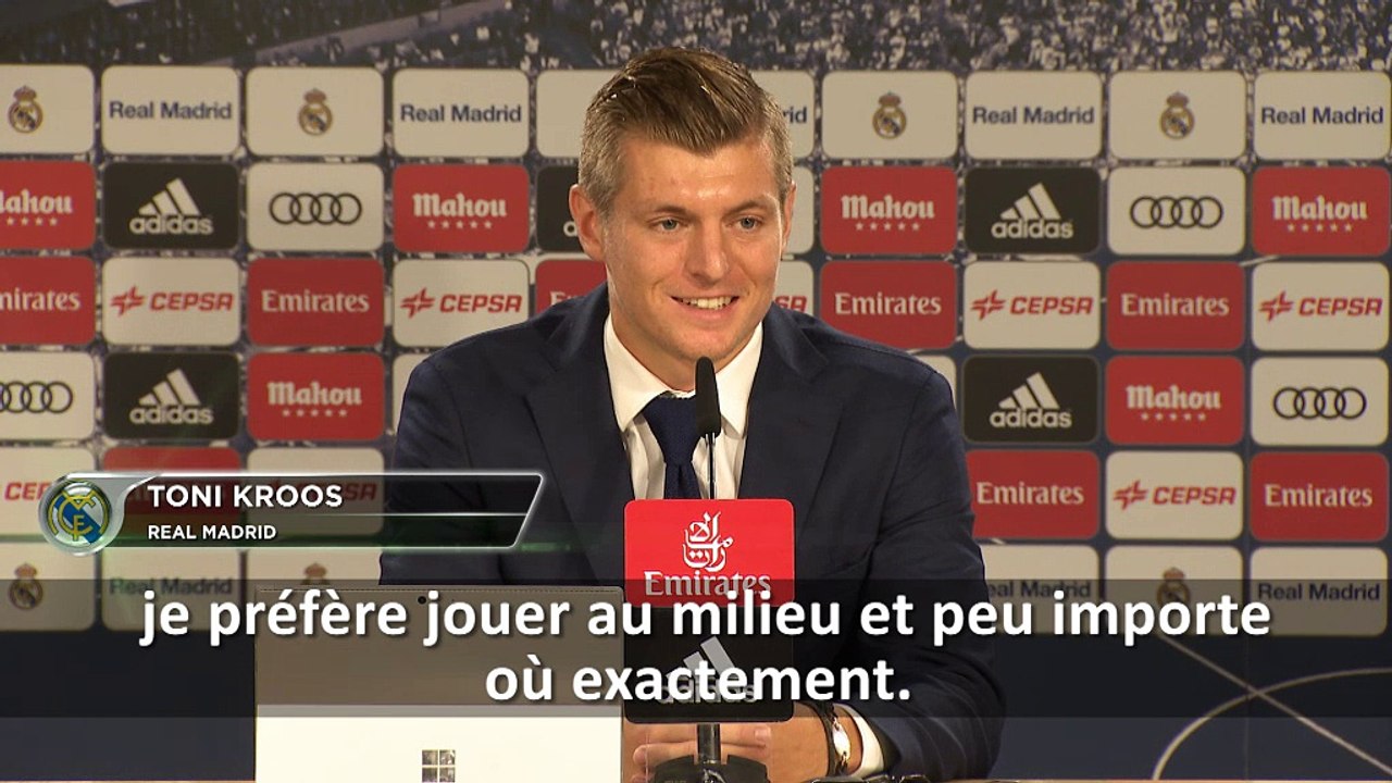 Real Madrid - Kroos : "Je joue plus offensif avec Zizou"