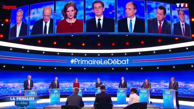 Débat de la primaire à droite: grosse tension autour des affaires judiciaires