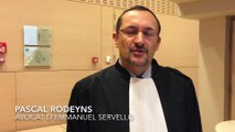 Jugement des braqueurs de bijoutiers: la réaction de Pascal Rodeyns