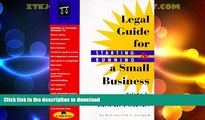 FAVORITE BOOK  The Legal Guide for Starting   Running a Small Business: Legal Forms (Vol 2 of