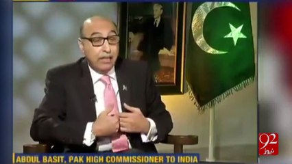Abdul Basit declines India's pretention to surgical strikes -14-10-2016 - 92NewsHD