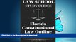 READ THE NEW BOOK Law School Study Guides: Florida Constitutional Law: Florida Constitutional Law