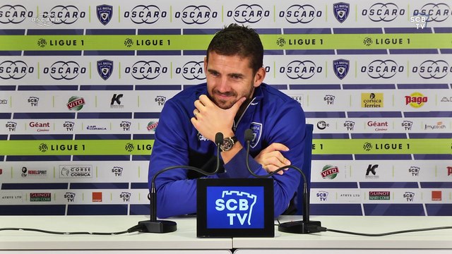 Bastia-Angers : Conf. d'avant-match de J-L. Leca