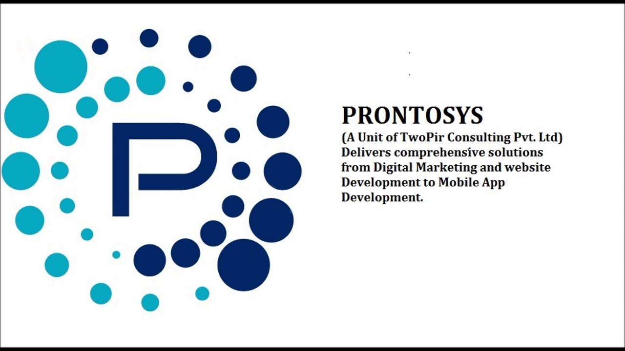 PRONTOSYS VIDEO CATALOGUE