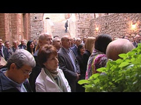 Επισκέψιμος χώρος οι υπόγειες στοές της βόρειας πτέρυγας του Οσίου Λουκά. Εγκαίνια από τον μητροπολίτη Θ και Λ