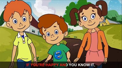 Kids Song, If You Are Happy and You Know It Clap Your Hands