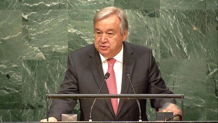 Antonia Guterres formally elected as UN chief