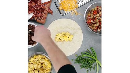 how to make Frozen Breakfast Burritos -