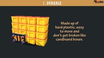 TEN Benefits of Reusable Plastic Moving Containers