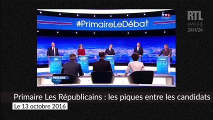 Primaire de la droite : les piques entre les candidats Les républicains