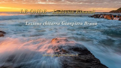 Lezione di chitarra Le onde Ludovico Einaudi con spartito - Video  Dailymotion